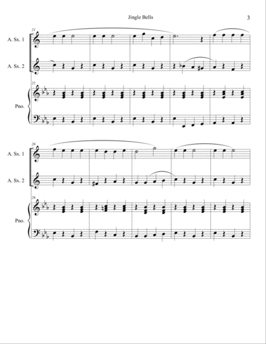 10 Christmas Duets for Alto Sax with piano accompaniment vol. 1 image number null