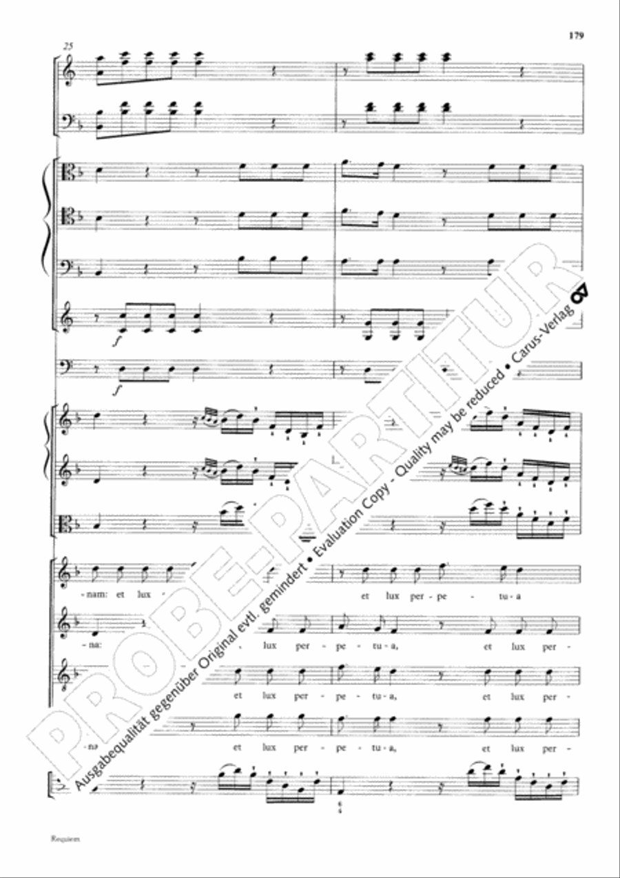 Requiem Requiem 4-Part scores gallery preview page 186