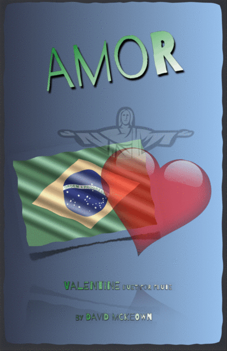 Amor, (Portuguese for Love), Flute Duet Flute Duet scores gallery preview page 1