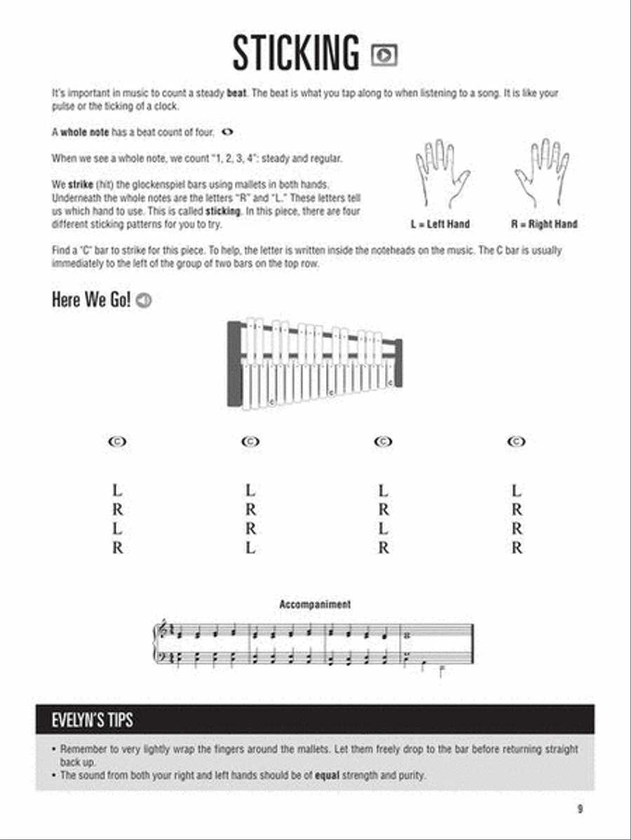 Hal Leonard Glockenspiel Method Glockenspiel scores gallery preview page 11