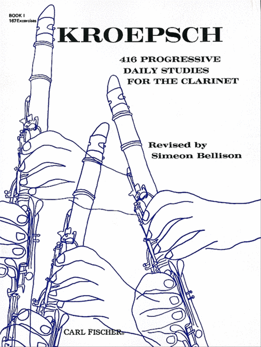 416 Progressive Daily Studies Clarinet scores gallery preview page 1