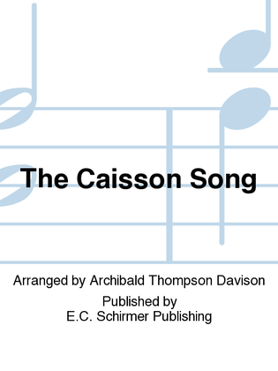 Book cover for The Caisson Song