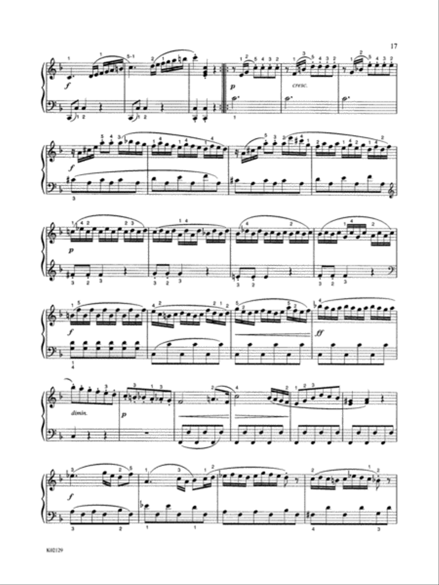 Clementi: Six Sonatinas, Op. 36, No. 4 Piano Solo scores gallery preview page 2