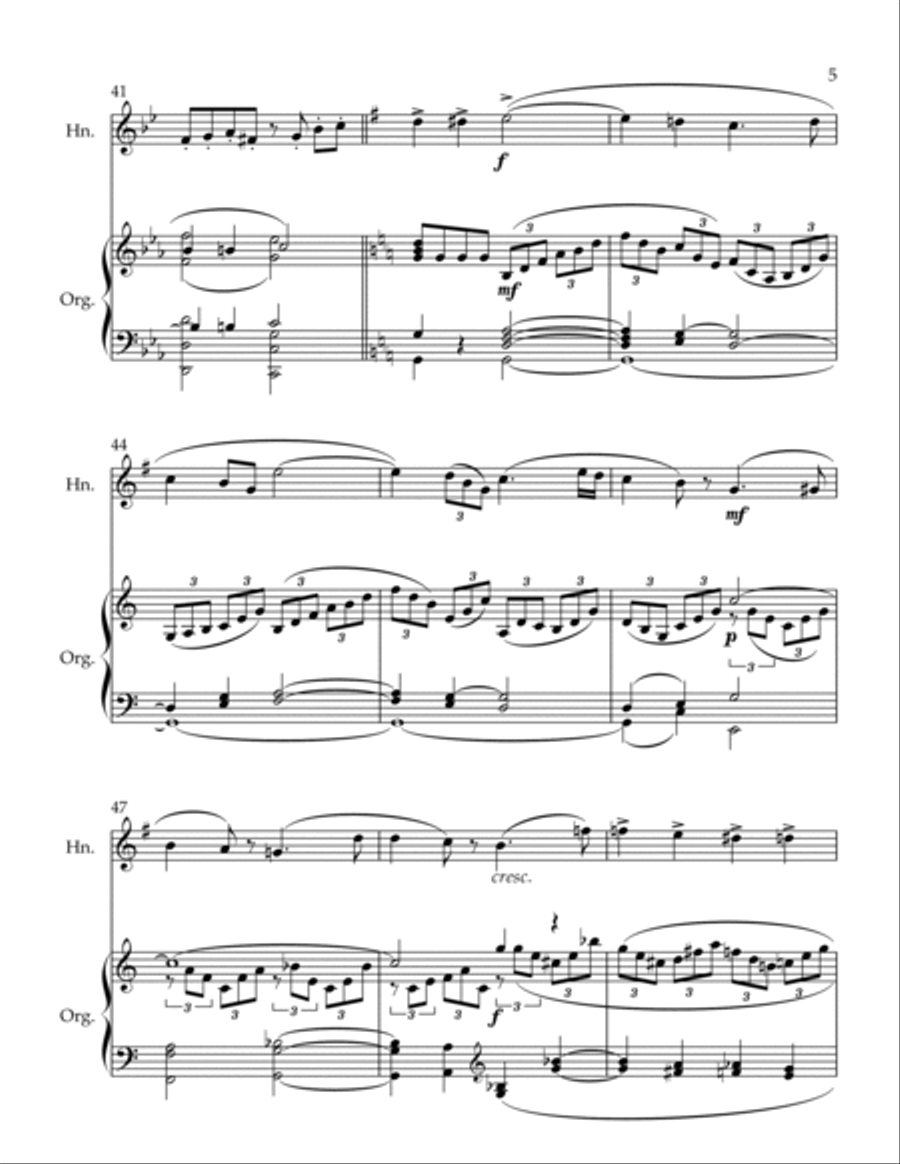 Adagio and Andante Adagio and Andante Brass Duet scores gallery preview page 5