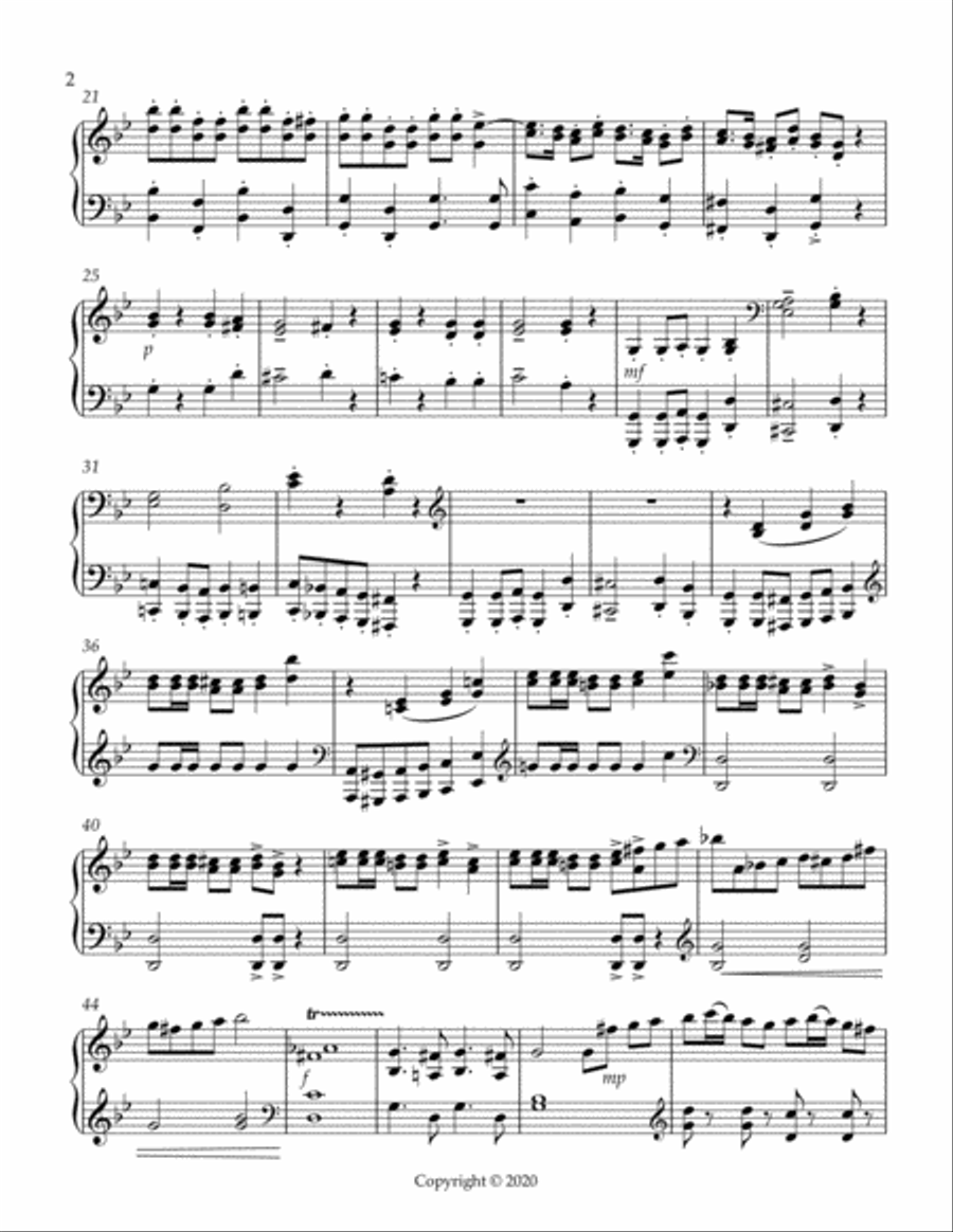 Rapscallion Rapscallion Piano Solo scores gallery preview page 2