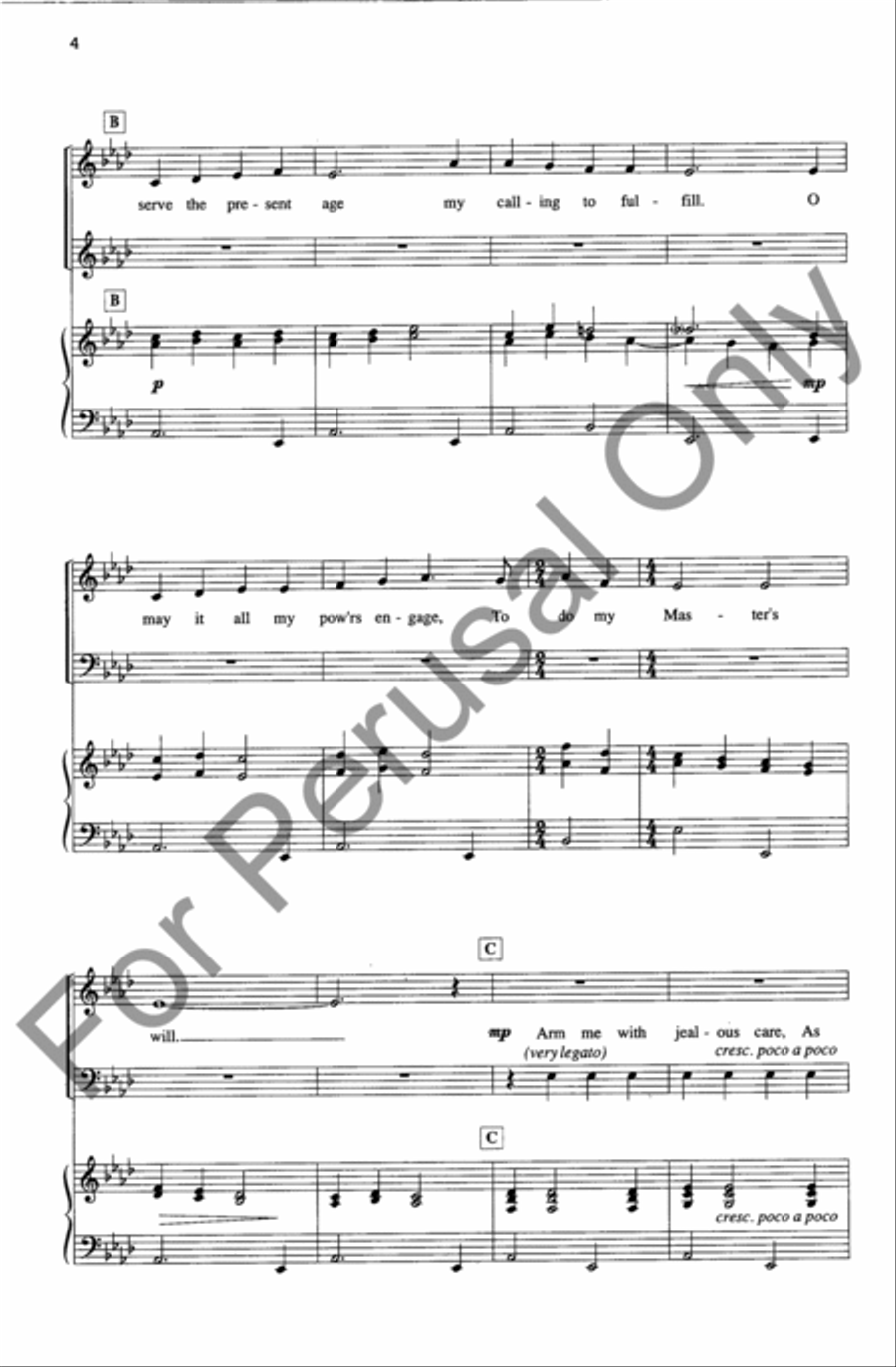 A Charge To Keep Have I A Charge To Keep Have I 4-Part scores gallery preview page 3