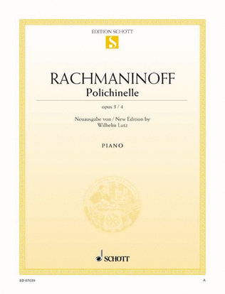 Book cover for Polichinelle, Op. 3/4