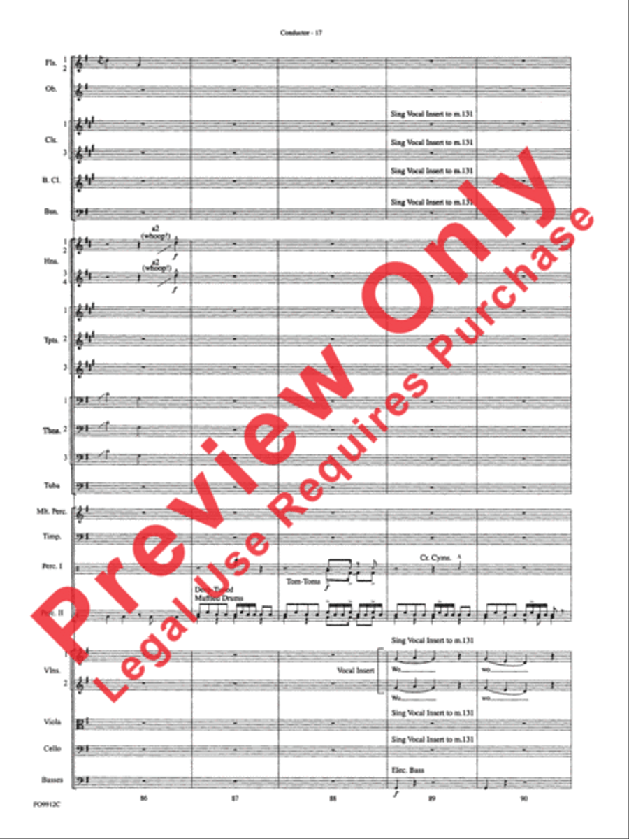 Selections from Star Wars: Episode I The Phantom Menace Full Orchestra scores gallery preview page 63