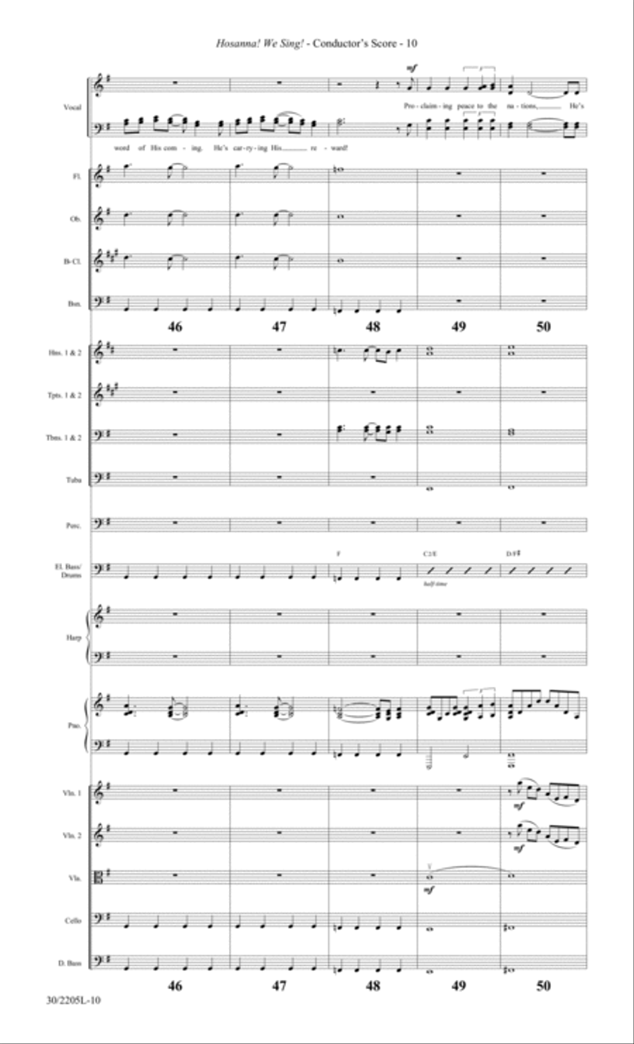 Forsaken Choir scores gallery preview page 12