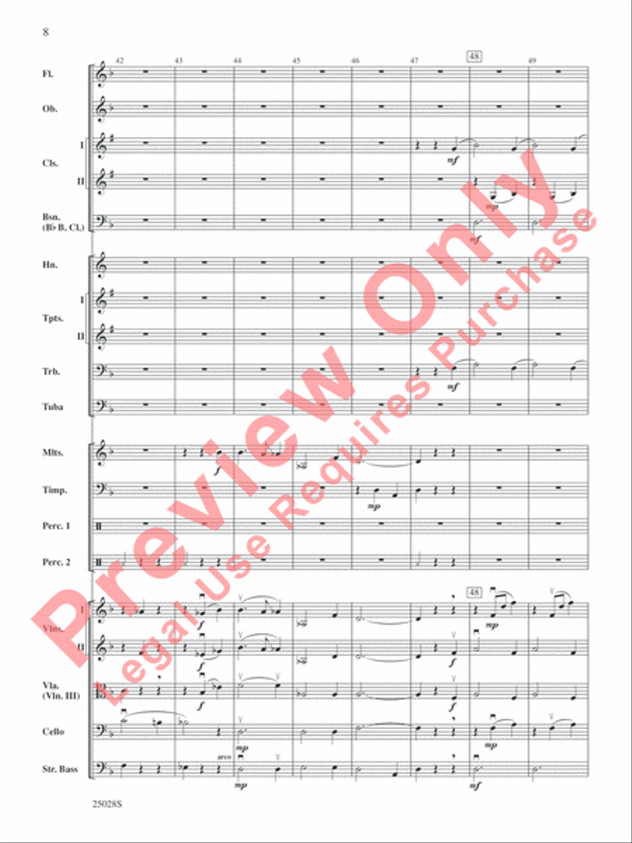 Harry Potter and the Goblet of Fire, Selections from Full Orchestra scores gallery preview page 9