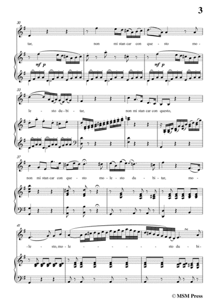 Mozart-Deh,se piacer mi vuoi,from 'La Clemenza di Tito',in G Major,for Voice and Piano image number null