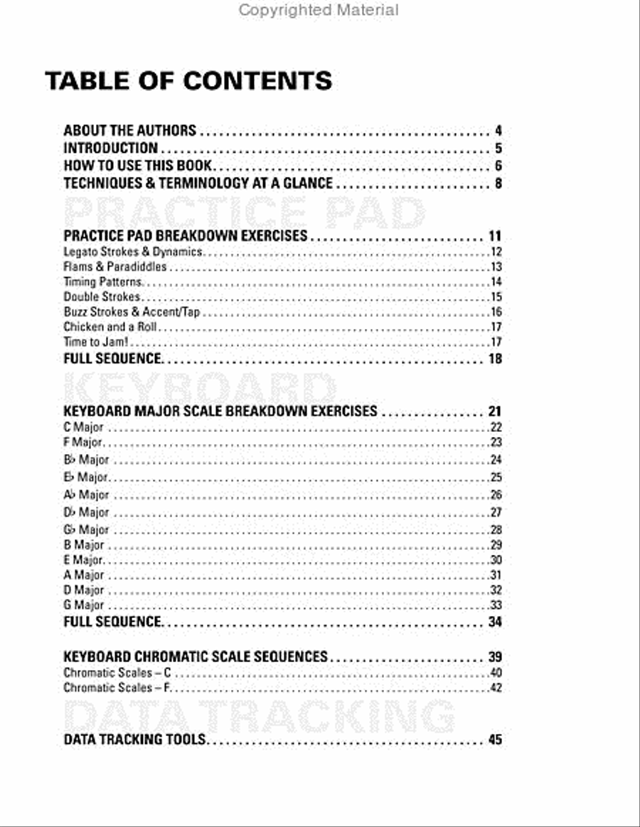Five Minute Drill Percussion scores gallery preview page 4