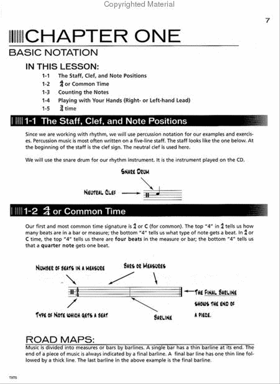 Sight Reading Rhythm