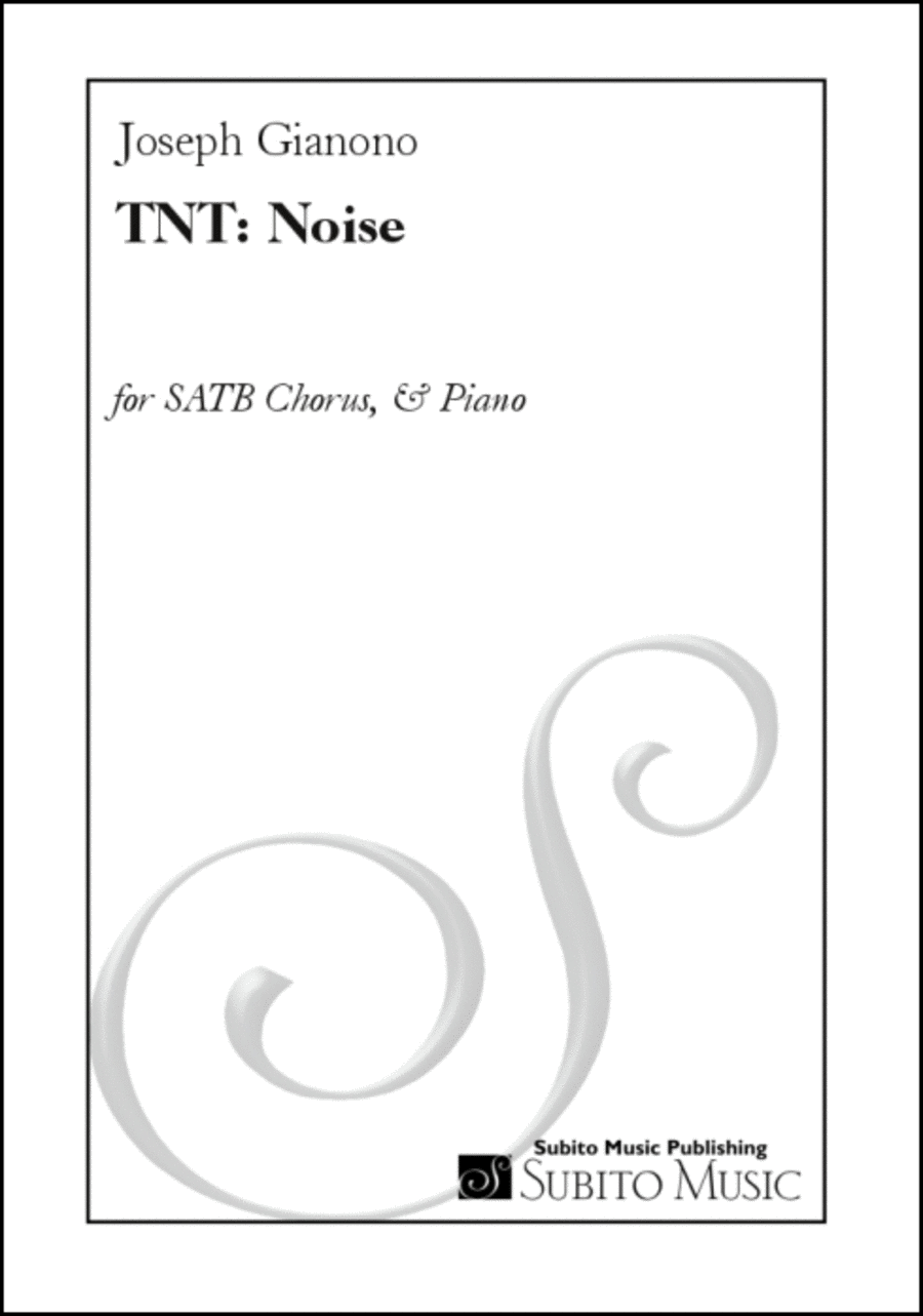 TNT: Noise 4-Part scores gallery preview page 1