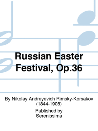 Book cover for Russian Easter Festival, Op.36