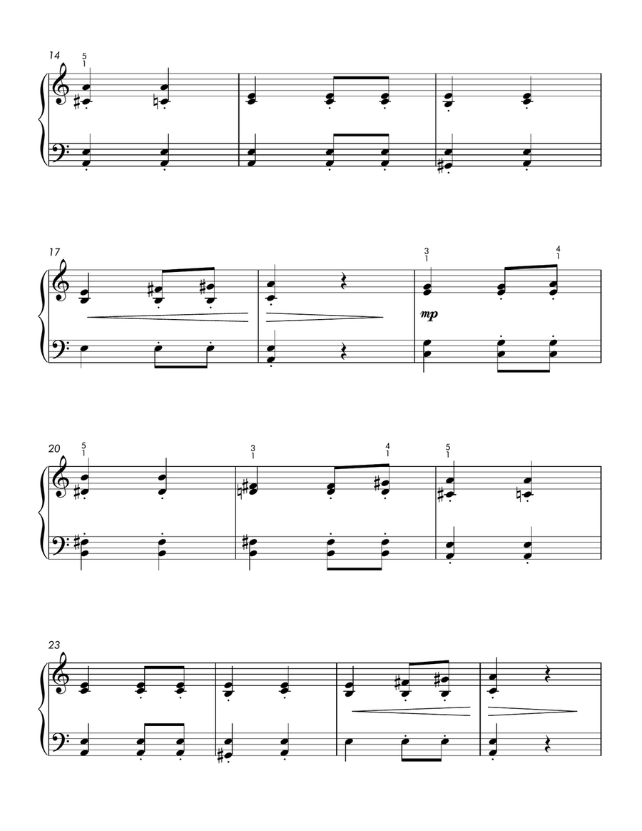 Symphony No. 7 (Movement 2) (Solo with Music History Lesson) Piano Method scores gallery preview page 3