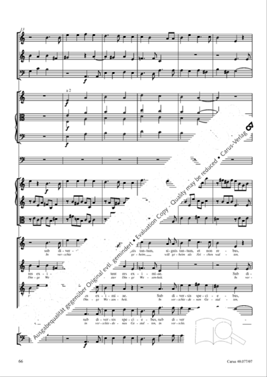 Lauda Sion 4-Part scores gallery preview page 79