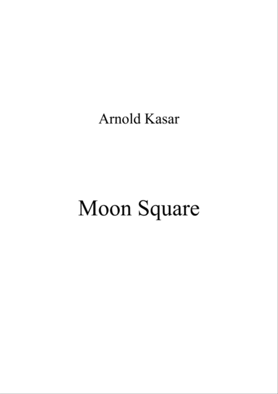 Moon Square Piano Solo scores gallery preview page 1