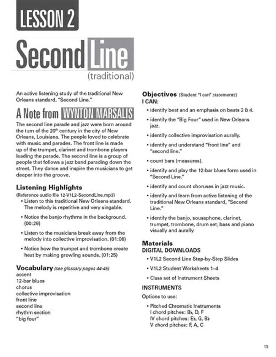 A Teacher's Resource Guide to Jazz for Young People – Volume 1 Choir scores gallery preview page 4