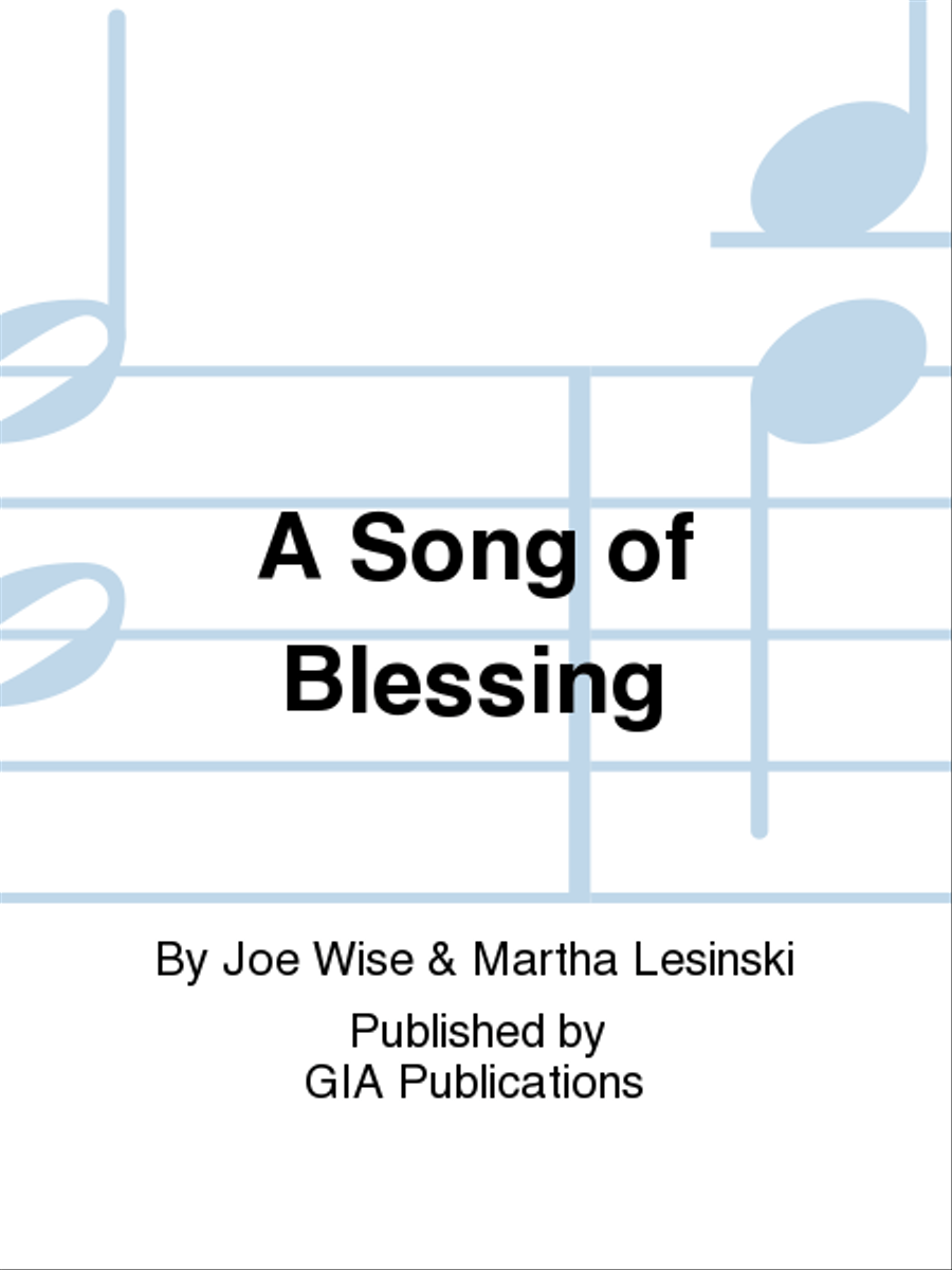 A Song of Blessing - Music Collection Guitar scores gallery preview page 1