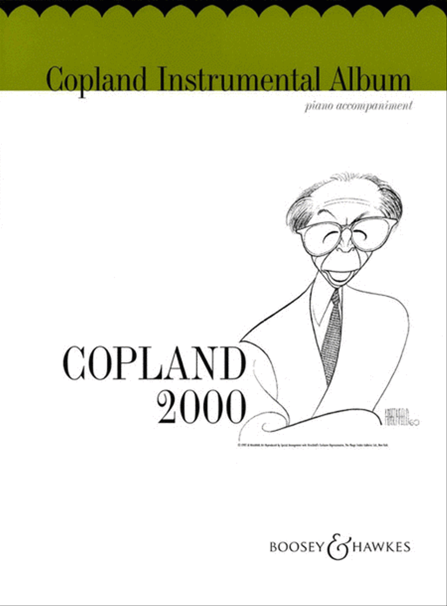 Copland Instrumental Album Bassoon scores gallery preview page 1