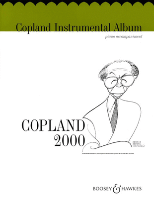 Book cover for Copland Instrumental Album