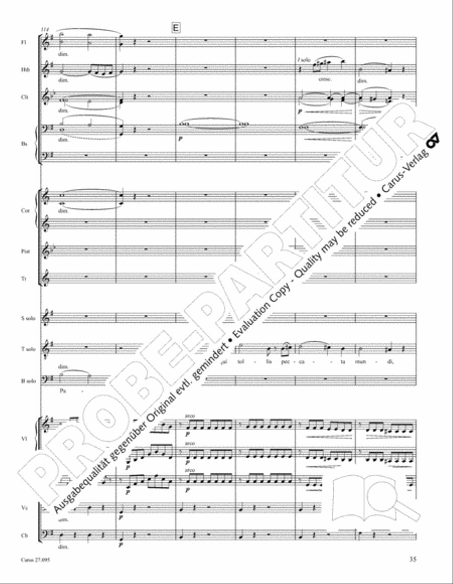 Messe solennelle de sainte Cecile STB scores gallery preview page 48