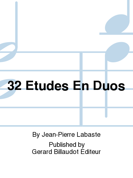 32 Studies In Duet Form-2 Clarinet