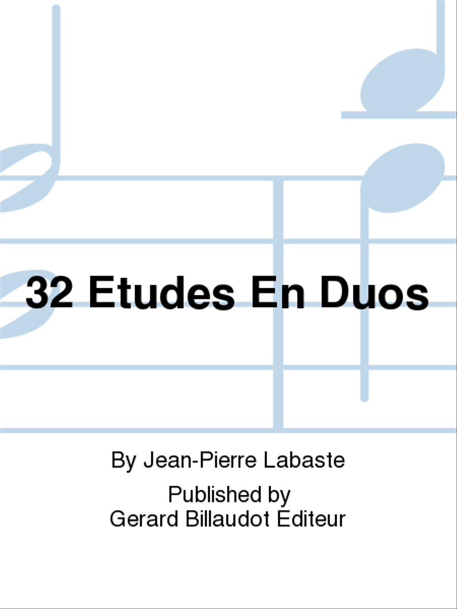 32 Etudes En Duos