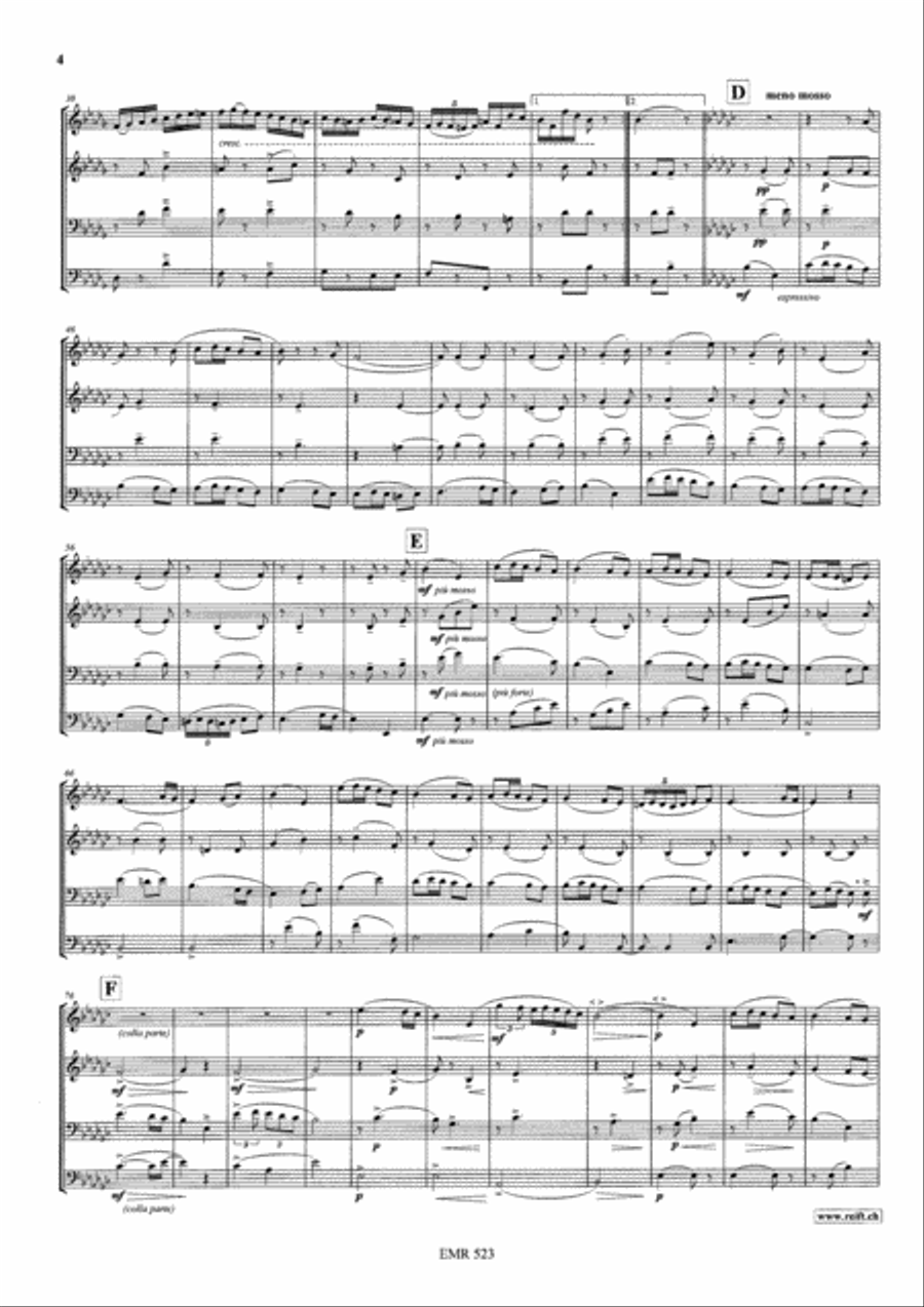 Danse Russe Danse Russe Brass Quartet scores gallery preview page 5