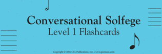 Book cover for Conversational Solfege, Level 1 - Flashcards