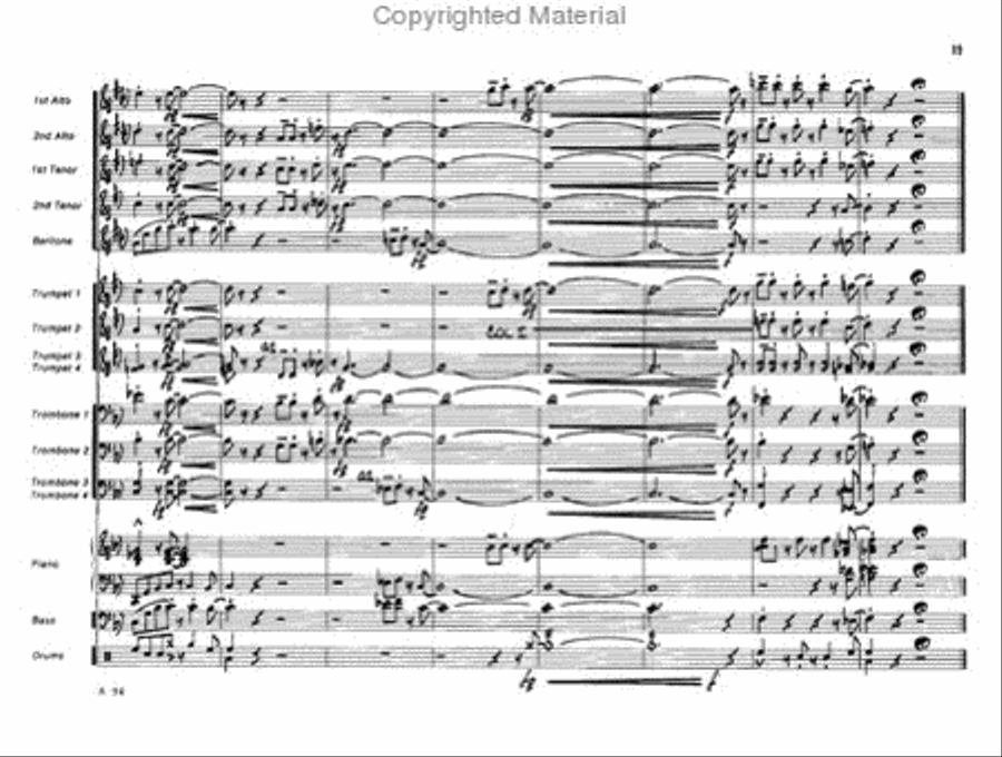 Storm Warning Storm Warning Jazz Ensemble scores gallery preview page 20