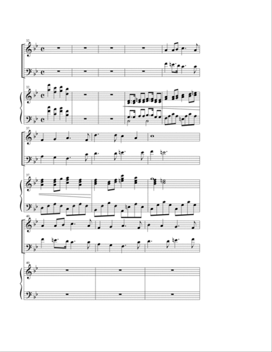 Gloria, Gloria 2-Part scores gallery preview page 5