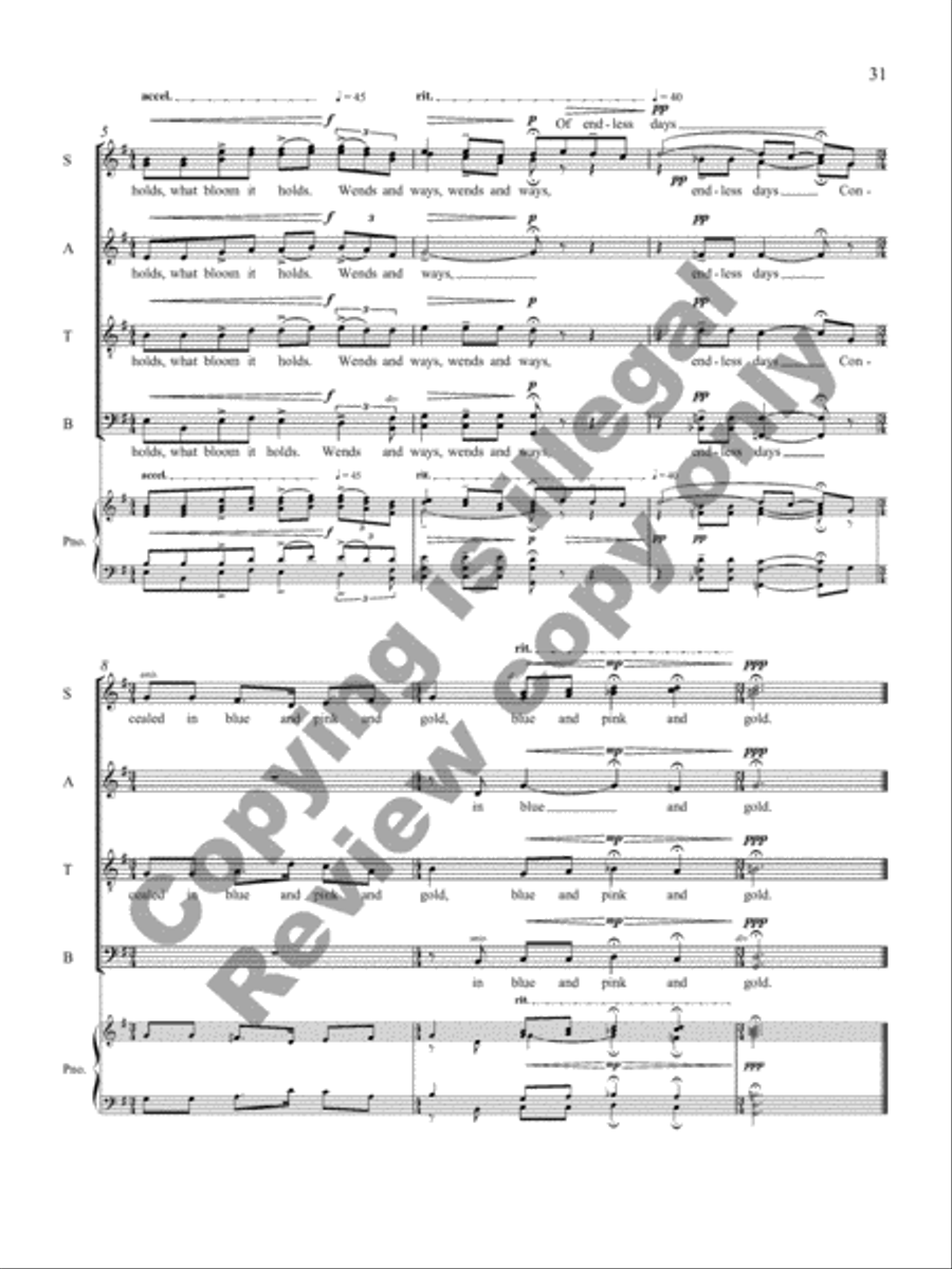 #twitterlieder (SATB Full Score) 4-Part scores gallery preview page 13