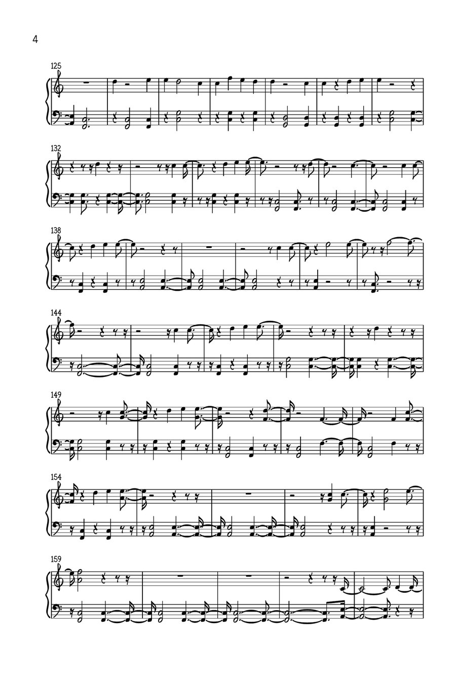 Light Of The World Light Of The World Piano Solo scores gallery preview page 4