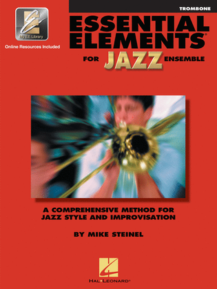 Book cover for Essential Elements for Jazz Ensemble – Trombone