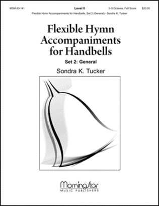 Book cover for Flexible Hymn Accompaniments for Handbells, Set 2 (General) (Full Score)