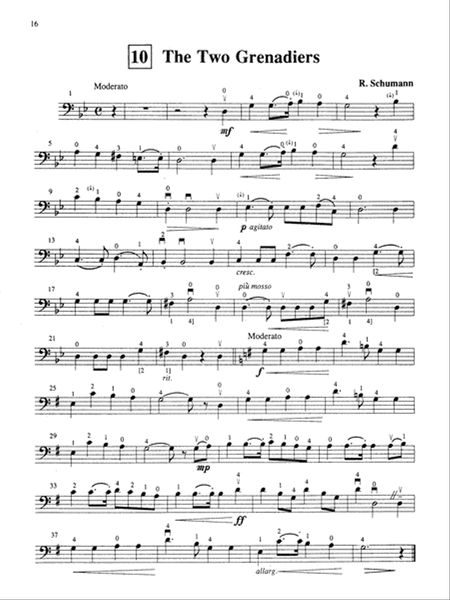 Suzuki Cello School, Volume 2 String Methods scores gallery preview page 9