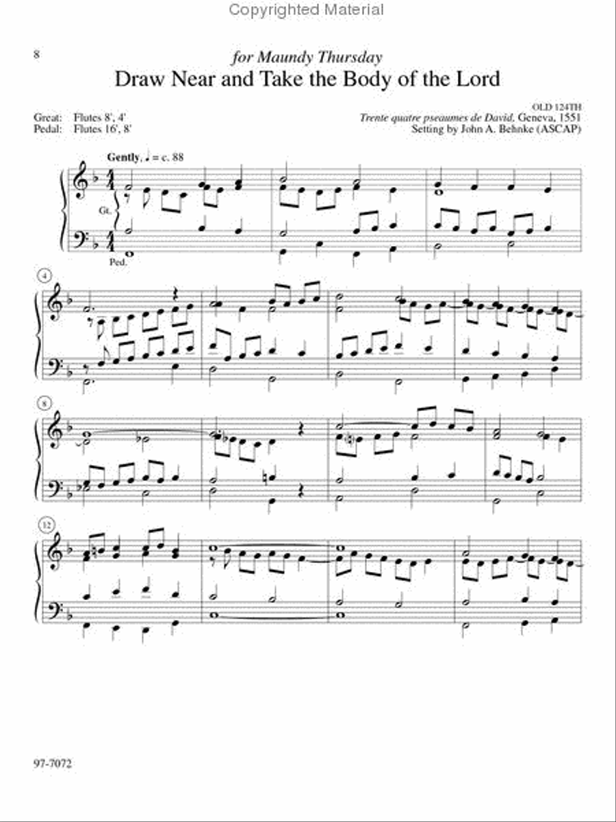 Road to Calvary Road to Calvary Organ scores gallery preview page 3