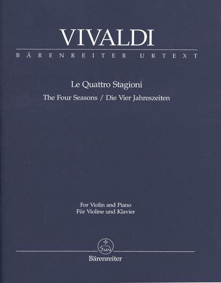 Antonio Vivaldi: The Four Seasons - Violin and Piano