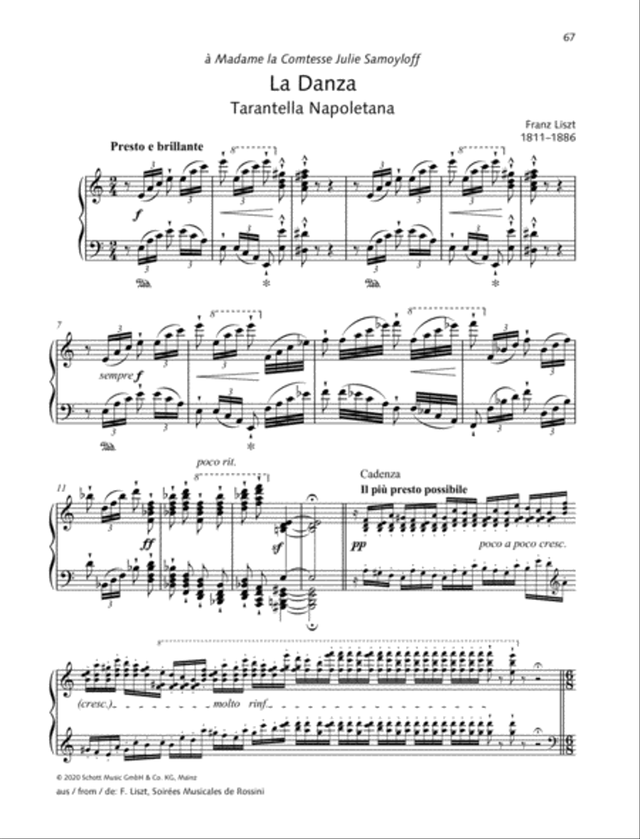 La Danza Piano Solo scores gallery preview page 2