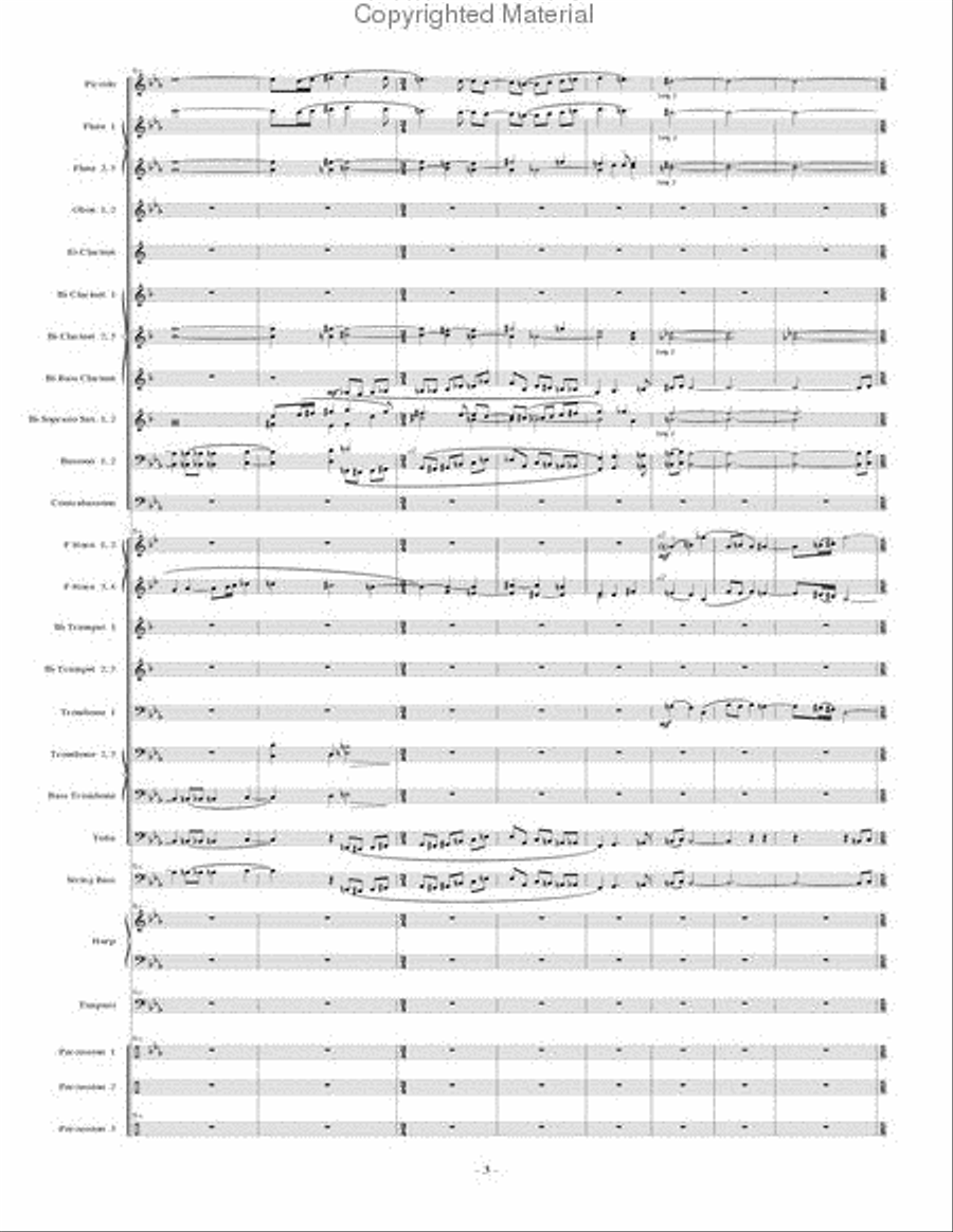 Music for Music - STUDY SCORE ONLY Concert Band scores gallery preview page 6