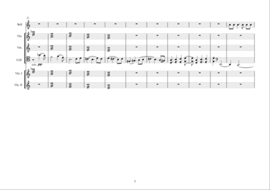 On Another's Sorrow On Another's Sorrow String Orchestra scores gallery preview page 3