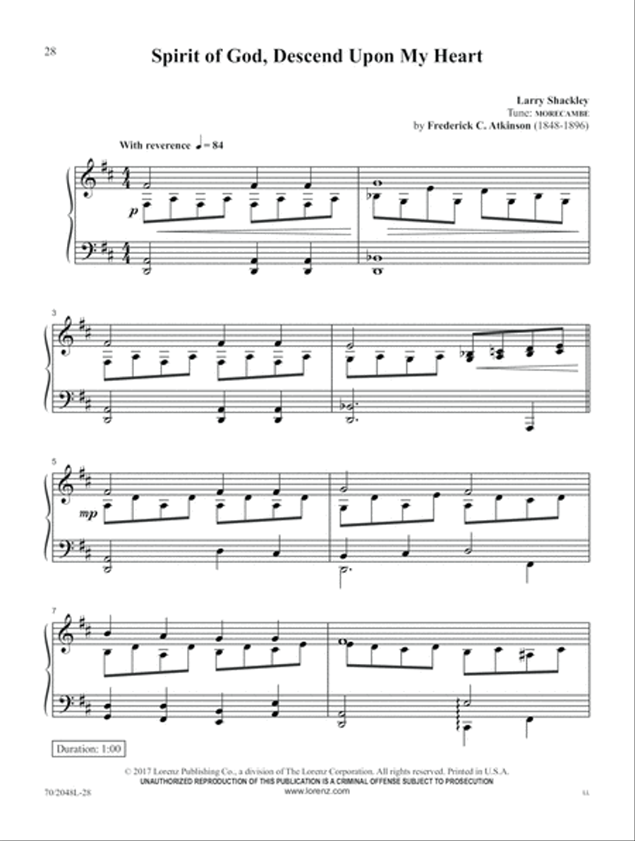 Sixty-Second Service Solutions Piano Solo scores gallery preview page 13