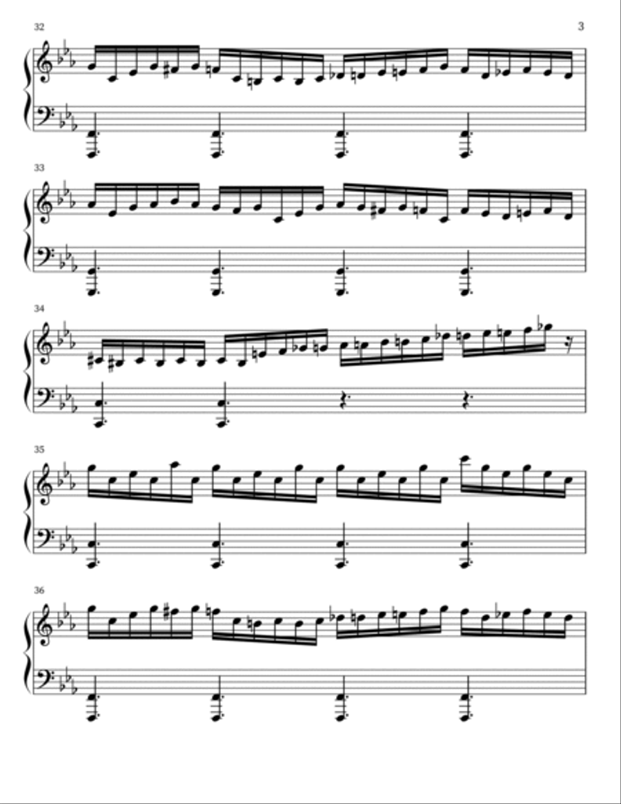 Где ты прекрасная Piano, Vocal, Guitar scores gallery preview page 3