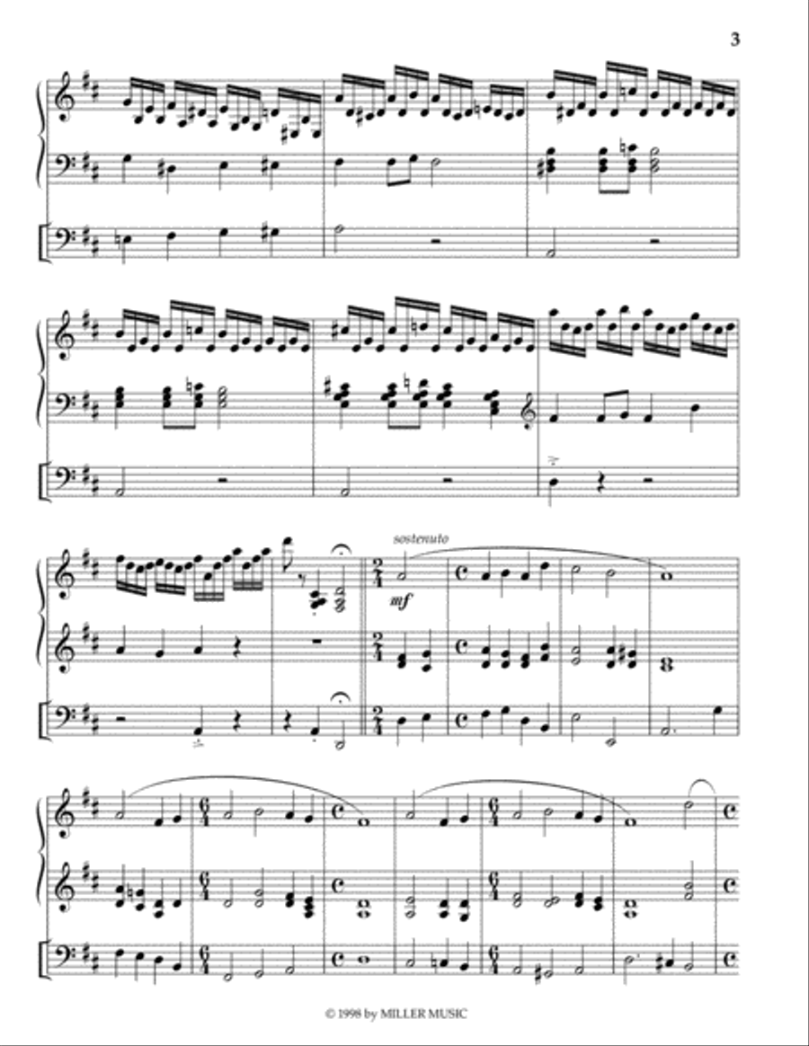 Psalm 122 Psalm 122 Organ Solo scores gallery preview page 3