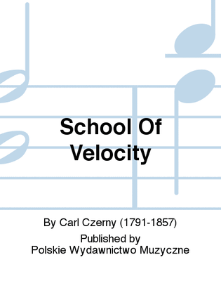 Book cover for School Of Velocity