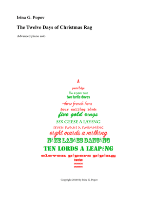 The Twelve Days of Christmas Rag