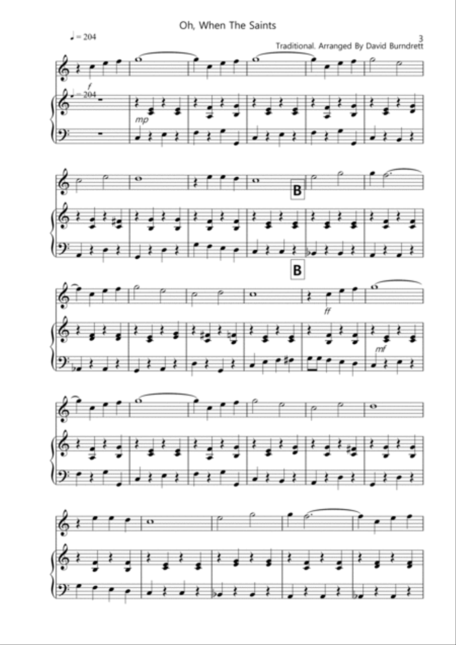 8 Pieces for Flute And Piano Woodwind Duet scores gallery preview page 3