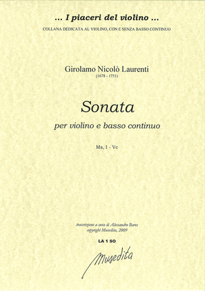 Book cover for Sonata (Ms, I-Vnm)